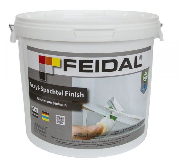 Шпаклівка Feidal Acryl-Spachtel Finish 25 кг